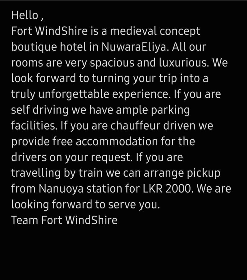 فندق Windshire نوفارا إيلِيا